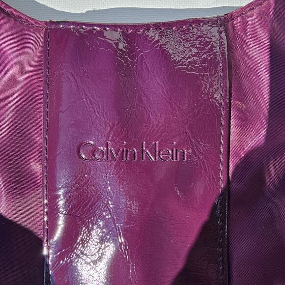 Calvin Klein Plum Purple Nylon Hobo Bag - Picture 8 of 10